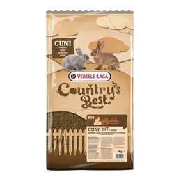 Versele-Laga Country's Best Cuni Fit Pure Kaninchenfutter 5 kg ohne tierisches Protein und ohne Farb- und Aromastoffe - 5 kg – Bild 1 von 3