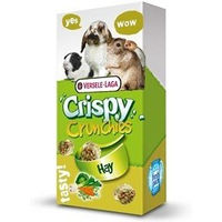 Produktbild von Versele-Laga Crispy Crunchies Heu Leckerlis für Kaninchen und Nager 75g - 6 x 75 g