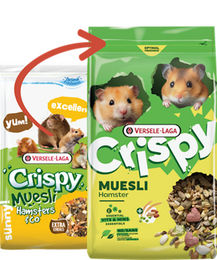 Versele-Laga Crispy Müsli Hamster Hauptfutter 750g – Bild 1 von 2