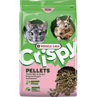 Produktbild von Versele-Laga Crispy Pellets Hauptfutter für Chinchilla und Degu ohne Zucker 1 kg