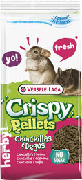 Versele-Laga Crispy Pellets Hauptfutter für Chinchillas und Degus getreidefrei und ohne Zucker 1 kg – Bild 1 von 6