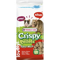 Produktbild von Versele-Laga Crispy Pellets Hauptfutter für Ratten und Mäuse ohne tierisches Protein 1 kg
