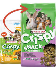 Versele-Laga Crispy Snack mit Ballaststoffen für Kaninchen 12,5kg – Bild 1 von 3