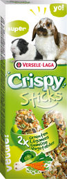 Versele-Laga Crispy Sticks Knabberstange Gemüse für Kaninchen und Meerschweinchen 110g - 2 x 110 g – Bild 1 von 3