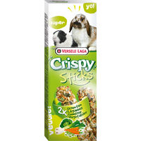 Produktbild von Versele-Laga Crispy Sticks Knabberstange Gemüse für Kaninchen und Meerschweinchen 110g - 2 x 110 g