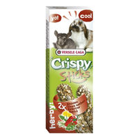 Produktbild von Versele-Laga Crispy Sticks Knabberstangen Kräuter für Kaninchen und Chinchilla 110g - 2 x 110 g
