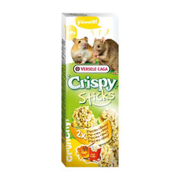 Versele-Laga Crispy Sticks Knabberstangen mit Popcorn und Honig für Hamster und Ratten 100 g - 2 x 100 g – Bild 1 von 3