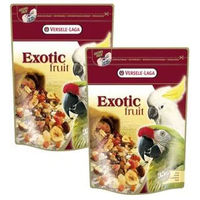 Produktbild von Versele-Laga Exotic Fruit Fruchtsnack Ergänzungsfutter für Papageien 2x600 g - 2 x 600 g