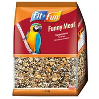 Produktbild von Versele-Laga FIT+FUN Funny Meal Hauptfutter für Papageien ohne tierisches Protein 1 kg - 1 kg