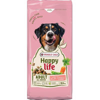 Produktbild von Versele-Laga Happy Life Adult Hundefutter mit Lamm 12,5 kg Sensitive ohne Farb- und Aromastoffe