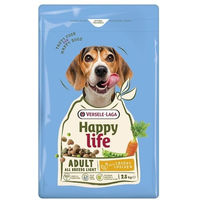 Produktbild von Versele-Laga Happy Life Adult Light Hundefutter mit Huhn zur Gewichtskontrolle 2,5 kg