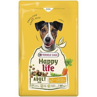 Produktbild von Versele-Laga Happy Life Adult Mini Hundefutter mit Huhn 2,5 kg ohne Farb- und Aromastoffe