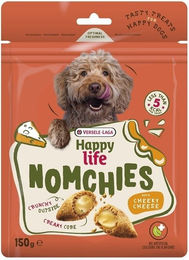 Produktbild von Versele-Laga Happy Life Nomchies Cheese Huhn Funktionssnack zur Unterstützung der Gelenkgesundheit 150g