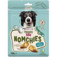 Produktbild von Versele-Laga Happy Life Nomchies Lachs und Huhn Funktionssnack zur Unterstützung des Fellaussehens 150g