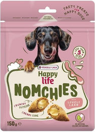 Produktbild von Versele-Laga Happy Life Nomchies Lamm und Huhn Funktionssnack zur Unterstützung der Verdauung 150g
