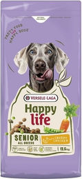 Produktbild von Versele-Laga Happy Life Senior Hundefutter Huhn 12,5 kg ohne Farb- und Aromastoffe