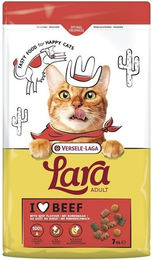 Produktbild von Versele-Laga Lara Adult Katzenfutter Rind und Huhn ohne Farb- und Aromastoffe 7 kg