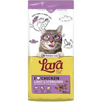 Produktbild von Versele-Laga Lara Adult Light Sterilized Katzenfutter Huhn 12,5 kg zur Gewichtskontrolle ohne Farb- und Aromastoffe