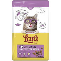 Produktbild von Versele-Laga Lara Adult Light Sterilized Katzenfutter Huhn 900g zur Gewichtskontrolle ohne Farb- und Aromastoffe