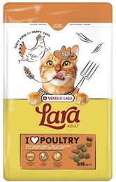 Produktbild von Versele-Laga Lara Adult Trockenfutter für Katzen mit Truthahn und Huhn 950 g ohne Farb- und Aromastoffe