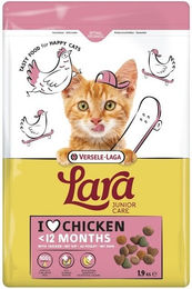 Produktbild von Versele-Laga Lara Junior Kitten Futter Huhn mit Kroketten 1,9 kg