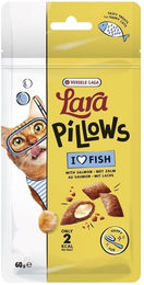 Versele-Laga Lara Snack Pillows Leckerli mit Lachs zur Unterstützung von Haut und Fell 60g – Bild 1 von 1