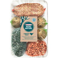 Produktbild von Versele-Laga Menu Nature Combipack Treats Wildvogel Snack mit Meisenknödeln Fettstäbchen und Erdnüssen 1 kg - 1 kg