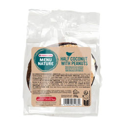 Versele-Laga Menu Nature Halbe Kokosnuss mit Erdnüssen Wildvogel Snack 200 g - 200 g – Bild 1 von 3
