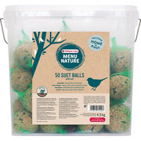 Produktbild von Versele-Laga Menu Nature Meisenknödel Winterfutter für Wildvögel 50 Stück 4,5 kg - 50 x 90 g
