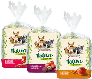 Versele-Laga Nature Timothy Heu mit Paprika und Pastinaken für Kaninchen 500 g - 500 g – Bild 1 von 9