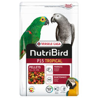Produktbild von Versele-Laga NutriBird P15 Tropical Hauptfutter für Papageien mit Erdnüssen 3 kg - 3 kg