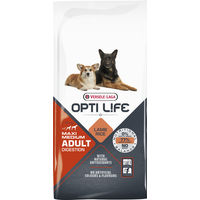 Produktbild von Versele-Laga Opti Life Adult Digestion Hundefutter Lamm Glutenfrei 12,5 kg - 12,5 kg