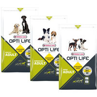 Produktbild von Versele-Laga Opti Life Adult Hundefutter Mittelgroß Huhn und Reis glutenfrei 2,5 kg