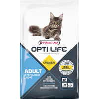 Produktbild von Versele-Laga Opti Life Adult Katzenfutter Sterilised Light mit Huhn 7,5 kg - 7,5 kg