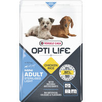 Produktbild von Versele-Laga Opti Life Adult Light Mini Hundefutter Huhn Glutenfrei 7,5 kg - 7,5 kg