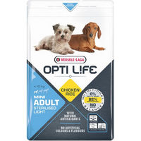 Produktbild von Versele-Laga Opti Life Adult Light Mini Trockenfutter zur Gewichtskontrolle 2,5 kg
