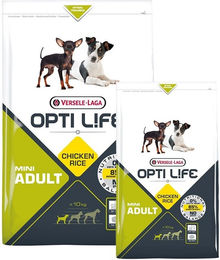 Versele-Laga Opti Life Adult Mini Hundefutter Huhn glutenfrei 7,5 kg – Bild 1 von 8