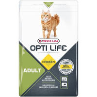 Produktbild von Versele-Laga Opti Life Adult Trockenfutter für erwachsene Katzen mit Huhn getreidefrei 7,5 kg