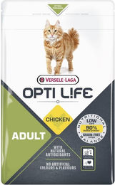 Produktbild von Versele-Laga Opti Life Cat Adult Getreidefreies Katzenfutter Huhn und Lachs 1 kg