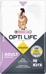Versele-Laga Opti Life Cat Adult Urinary Huhn Getreidefreies Trockenfutter für erwachsene Katzen - 2,5 kg – Bild 1 von 13