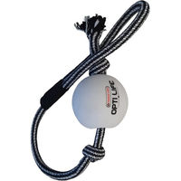 Produktbild von Versele-Laga Opti Life Hundespielzeug Schwarz als Zieh- und Tauspielzeug mit Ball an der Leine