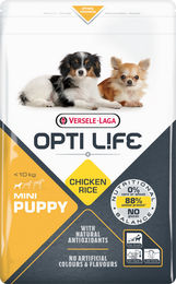 Versele-Laga Opti Life Mini Puppy Hundefutter Huhn glutenfrei und hypoallergen 7,5 kg – Bild 1 von 6