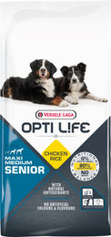 Versele-Laga Opti Life Senior Hundetrockenfutter für mittelgroße und große Rassen Huhn 12,5 kg - 12,5 kg – Bild 1 von 13