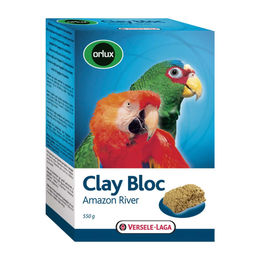 Versele-Laga Orlux Clay Bloc Amazon River Mineralstein für Papageien und Großsittiche 550 g - 550 g – Bild 1 von 7
