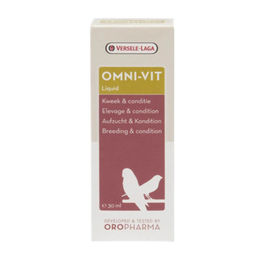 Versele-Laga Oropharma Omni-Vit Liquid Multivitaminpräparat für Vögel 30 ml - 30 ml – Bild 1 von 2