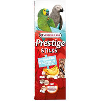 Produktbild von Versele-Laga Prestige Knabberstangen Banane und Kokos für Papageien 140g - 2 x 140 g