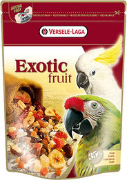 Versele-Laga Prestige Premium Papageien Exotic Fruit Mix Snack ohne tierisches Protein 600g - 2 x 600 g – Bild 1 von 3