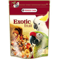 Produktbild von Versele-Laga Prestige Premium Papageien Exotic Fruit Mix Snack ohne tierisches Protein 600g - 2 x 600 g
