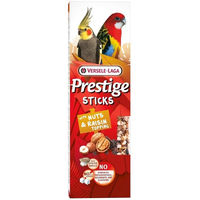 Produktbild von Versele-Laga Prestige Sticks Knabberstangen mit Nüssen und Rosinen für Großsittiche und Papageien 560g - 2 x 70 g