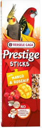 Versele-Laga Prestige Sticks Mango und Hagebutte Knabberstangen für Großsittiche und Papageien 140g - 2 x 70 g – Bild 1 von 3
